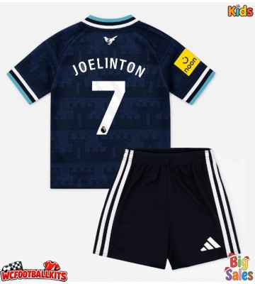 Newcastle United Joelinton #7 Replica Away Stadium Kit for Kids 2026-27 Short Sleeve (+ pants)